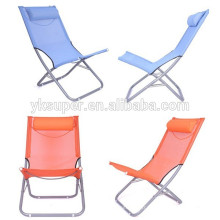 Chaise de plage pliante pliante portable